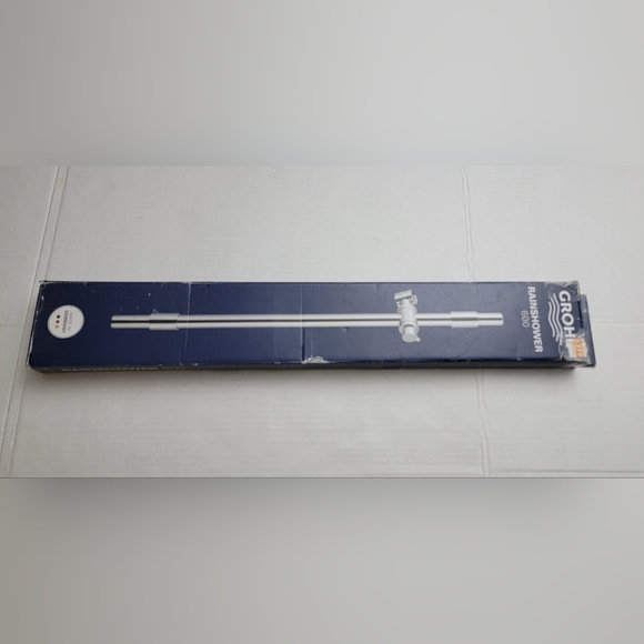 Grohe 28797001 24-Inch RainShower Shower Bar with Metal Brackets, Chrome - Picture 5 of 9